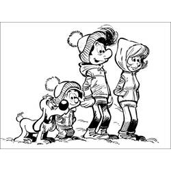 ぬりえページ: ビリーとバディ (漫画) #25415 - 無料の印刷可能なぬりえページ
