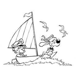 ぬりえページ: ビリーとバディ (漫画) #25421 - 無料の印刷可能なぬりえページ