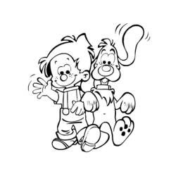 ぬりえページ: ビリーとバディ (漫画) #25422 - 無料の印刷可能なぬりえページ