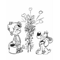ぬりえページ: ビリーとバディ (漫画) #25431 - 無料の印刷可能なぬりえページ