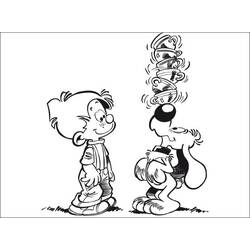 ぬりえページ: ビリーとバディ (漫画) #25444 - 無料の印刷可能なぬりえページ