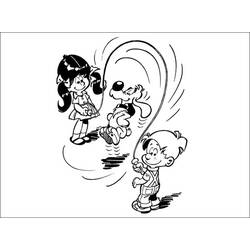 ぬりえページ: ビリーとバディ (漫画) #25446 - 無料の印刷可能なぬりえページ