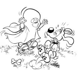 ぬりえページ: ビリーとバディ (漫画) #25462 - 無料の印刷可能なぬりえページ