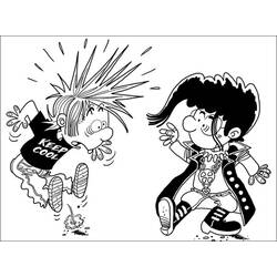ぬりえページ: ビリーとバディ (漫画) #25483 - 無料の印刷可能なぬりえページ