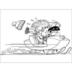 ぬりえページ: ビリーとバディ (漫画) #25497 - 無料の印刷可能なぬりえページ