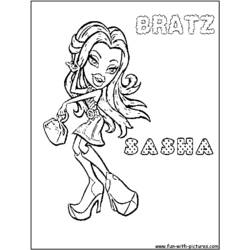 ぬりえページ: ブラッツ (漫画) #32436 - 無料の印刷可能なぬりえページ