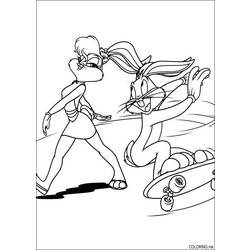 ぬりえページ: バグバニー (漫画) #26338 - 無料の印刷可能なぬりえページ