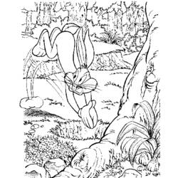 ぬりえページ: バグバニー (漫画) #26345 - 無料の印刷可能なぬりえページ