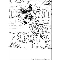 ぬりえページ: バグバニー (漫画) #26458 - 無料の印刷可能なぬりえページ
