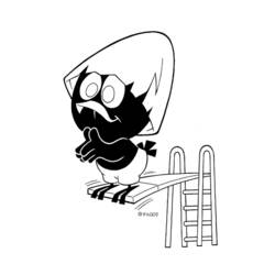 ぬりえページ: カリメロ (漫画) #35762 - 無料の印刷可能なぬりえページ