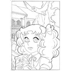 ぬりえページ: キャンディーキャンディー (漫画) #41639 - 無料の印刷可能なぬりえページ