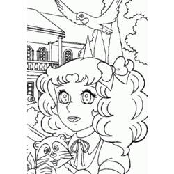 ぬりえページ: キャンディーキャンディー (漫画) #41658 - 無料の印刷可能なぬりえページ