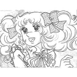 ぬりえページ: キャンディーキャンディー (漫画) #41679 - 無料の印刷可能なぬりえページ