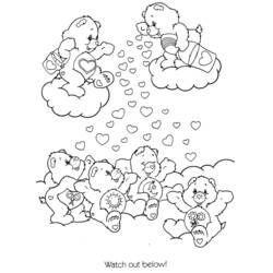 ぬりえページ: ケアベア / ケアベア (漫画) #37152 - 無料の印刷可能なぬりえページ
