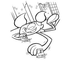 ぬりえページ: デクスターズ・ラボラトリー (漫画) #50708 - 無料の印刷可能なぬりえページ