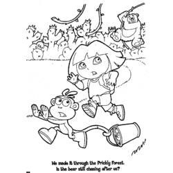 ぬりえページ: ドーラ・ザ・エクスプローラー (漫画) #29824 - 無料の印刷可能なぬりえページ