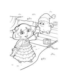 ぬりえページ: ドーラ・ザ・エクスプローラー (漫画) #29864 - 無料の印刷可能なぬりえページ