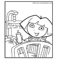 ぬりえページ: ドーラ・ザ・エクスプローラー (漫画) #29884 - 無料の印刷可能なぬりえページ