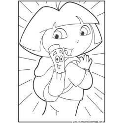 ぬりえページ: ドーラ・ザ・エクスプローラー (漫画) #29930 - 無料の印刷可能なぬりえページ