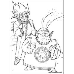 ぬりえページ: ドラゴンボールZ (漫画) #38592 - 無料の印刷可能なぬりえページ