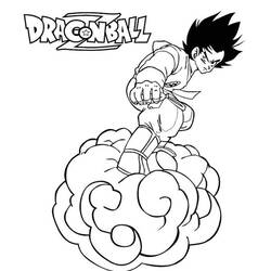 ぬりえページ: ドラゴンボールZ (漫画) #38595 - 無料の印刷可能なぬりえページ