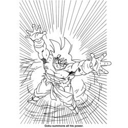 ぬりえページ: ドラゴンボールZ (漫画) #38597 - 無料の印刷可能なぬりえページ