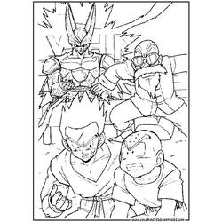 ぬりえページ: ドラゴンボールZ (漫画) #38599 - 無料の印刷可能なぬりえページ