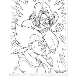 ぬりえページ: ドラゴンボールZ (漫画) #38633 - 無料の印刷可能なぬりえページ