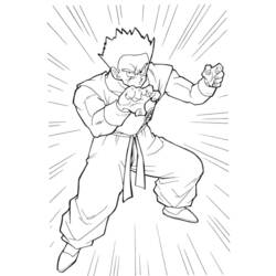 ぬりえページ: ドラゴンボールZ (漫画) #38636 - 無料の印刷可能なぬりえページ