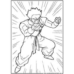 ぬりえページ: ドラゴンボールZ (漫画) #38644 - 無料の印刷可能なぬりえページ