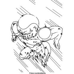 ぬりえページ: ドラゴンボールZ (漫画) #38655 - 無料の印刷可能なぬりえページ