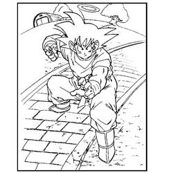 ぬりえページ: ドラゴンボールZ (漫画) #38669 - 無料の印刷可能なぬりえページ