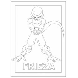 ぬりえページ: ドラゴンボールZ (漫画) #38680 - 無料の印刷可能なぬりえページ