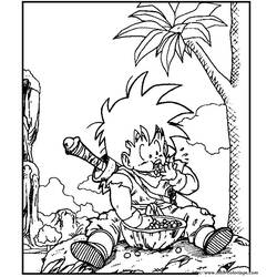 ぬりえページ: ドラゴンボールZ (漫画) #38685 - 無料の印刷可能なぬりえページ