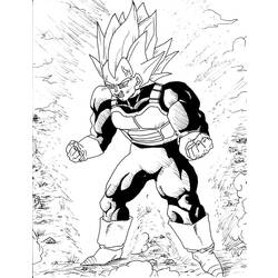 ぬりえページ: ドラゴンボールZ (漫画) #38694 - 無料の印刷可能なぬりえページ