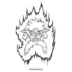 ぬりえページ: ドラゴンボールZ (漫画) #38708 - 無料の印刷可能なぬりえページ