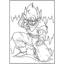 ぬりえページ: ドラゴンボールZ (漫画) #38791 - 無料の印刷可能なぬりえページ