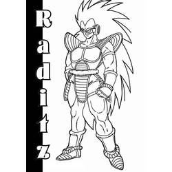 ぬりえページ: ドラゴンボールZ (漫画) #38798 - 無料の印刷可能なぬりえページ