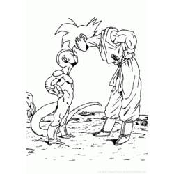 ぬりえページ: ドラゴンボールZ (漫画) #38824 - 無料の印刷可能なぬりえページ