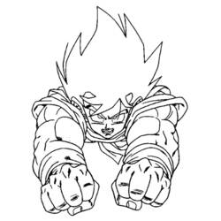 ぬりえページ: ドラゴンボールZ (漫画) #38827 - 無料の印刷可能なぬりえページ