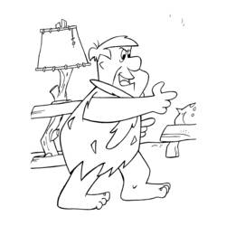 ぬりえページ: フリントストーン (漫画) #29539 - 無料の印刷可能なぬりえページ