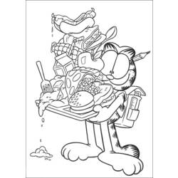 ぬりえページ: ガーフィールド (漫画) #26243 - 無料の印刷可能なぬりえページ