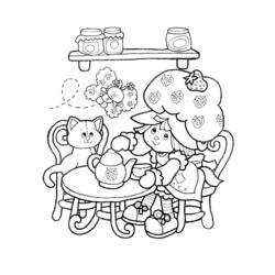 ぬりえページ: ストロベリーショートケーキ / ストロベリー (漫画) #35530 - 無料の印刷可能なぬりえページ
