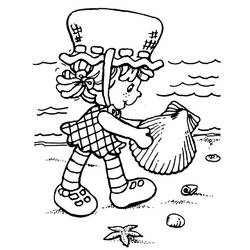 ぬりえページ: ストロベリーショートケーキ / ストロベリー (漫画) #35541 - 無料の印刷可能なぬりえページ