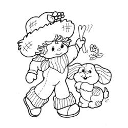 ぬりえページ: ストロベリーショートケーキ / ストロベリー (漫画) #35550 - 無料の印刷可能なぬりえページ