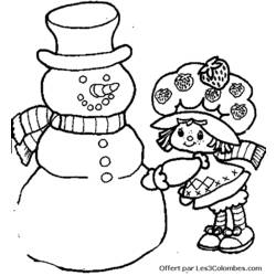 ぬりえページ: ストロベリーショートケーキ / ストロベリー (漫画) #35582 - 無料の印刷可能なぬりえページ