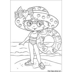 ぬりえページ: ストロベリーショートケーキ / ストロベリー (漫画) #35592 - 無料の印刷可能なぬりえページ
