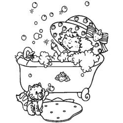 ぬりえページ: ストロベリーショートケーキ / ストロベリー (漫画) #35602 - 無料の印刷可能なぬりえページ