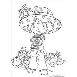 ぬりえページ: ストロベリーショートケーキ / ストロベリー (漫画) #35629 - 無料の印刷可能なぬりえページ