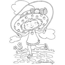 ぬりえページ: ストロベリーショートケーキ / ストロベリー (漫画) #35634 - 無料の印刷可能なぬりえページ